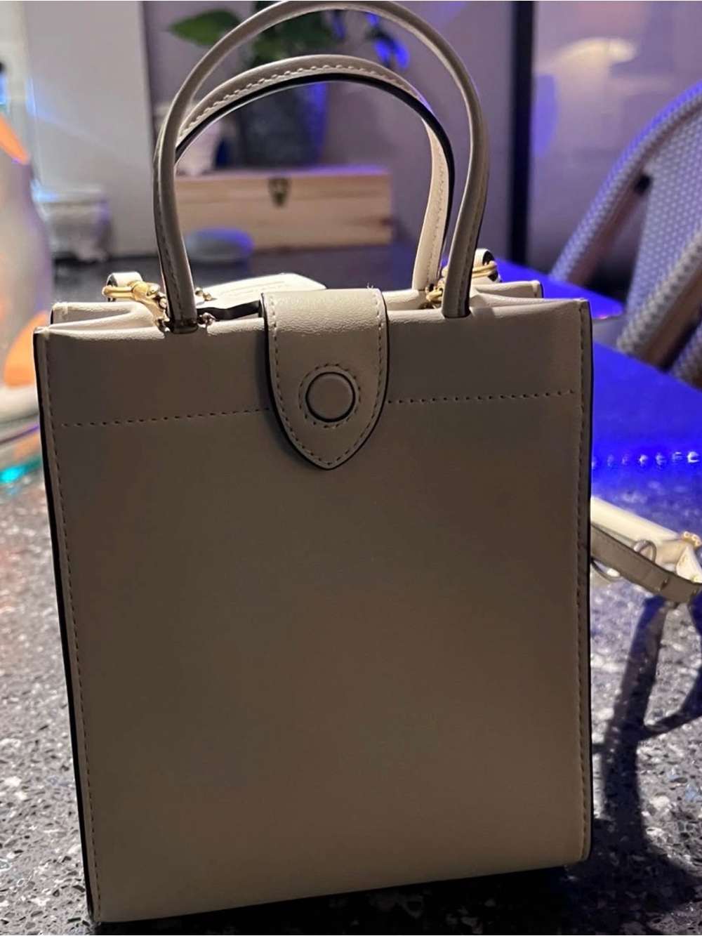 Vintage Coach Leather Bag - Style 1457